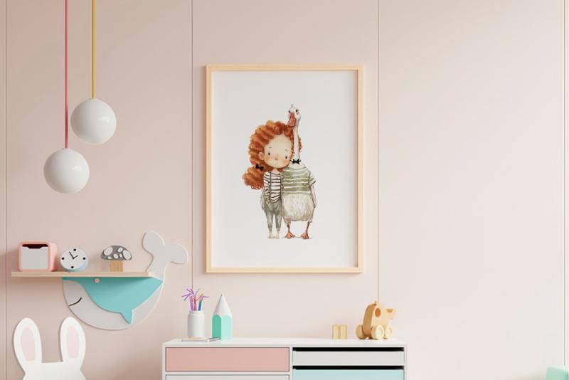 Постеры на стену детской комнаты: как создать волшебную атмосферу для вашего ребенка