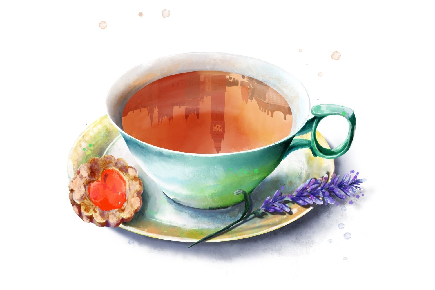 Постер "English tea" от Интернет магазина Милота