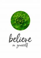 Постер "Believe in yourself" 