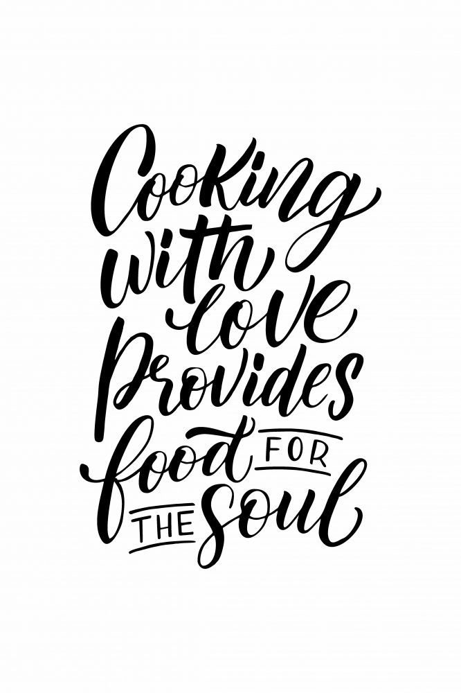 Постер "Cooking with Love"