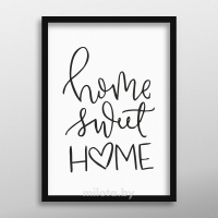 Постер "Home sweet home" - Магазин постеров Милота
