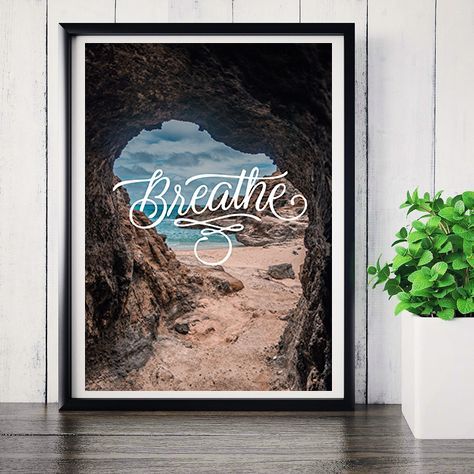 Постер "Breath" (пещера)
