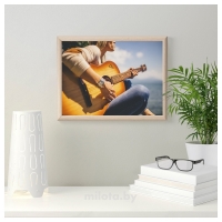 Постер "Romantic guitar" Черный, Белый, Дерево A4 [21×30] , A3 [30x40], A2 [40x60], A1 [60x80]