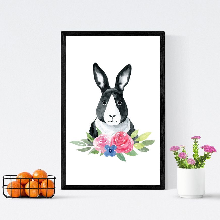 Постер "Кролик Аркадий" от Интернет магазина Милота