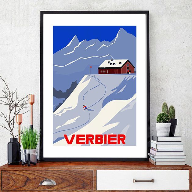 Постер "Verbier" от Интернет магазина Милота
