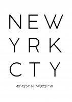 Постер "New york"