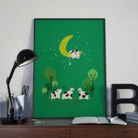 Постер "Сказки на луне" от Интернет магазина Милота