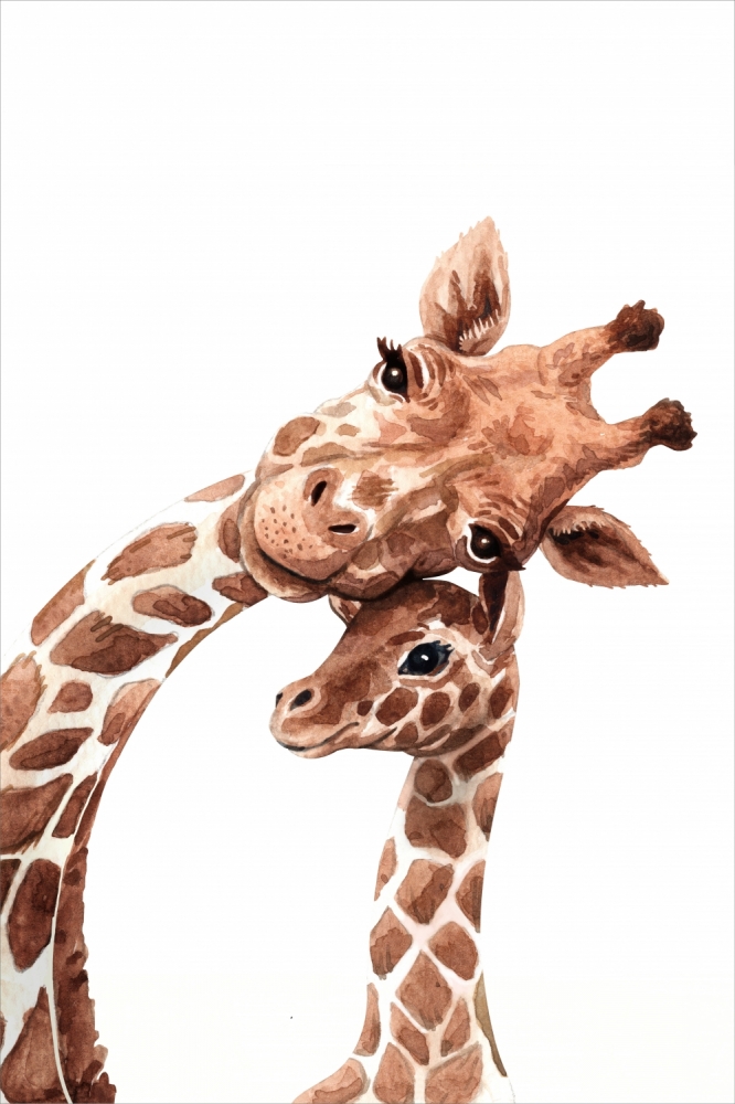 Постер "Жирафики" от Интернет магазина Милота