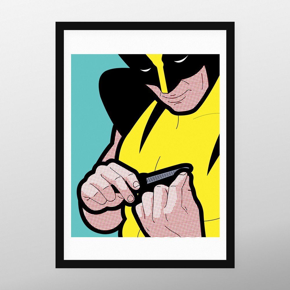 Постер "В стиле бэтмен" от Интернет магазина Милота