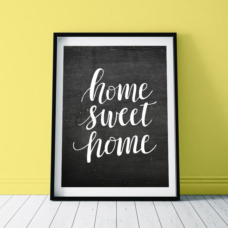 Постер "Дом, милый дом"