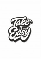 Постер "Take it easy"