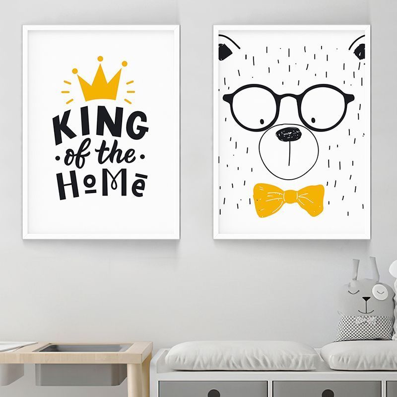Набор постеров "Король" от Интернет магазина Милота