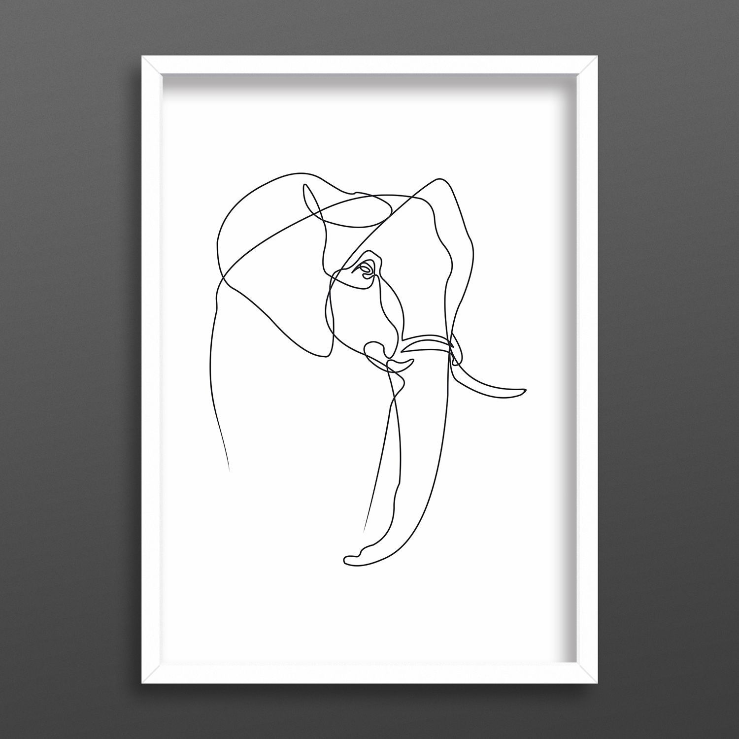 Постер "Слон" от Интернет магазина Милота