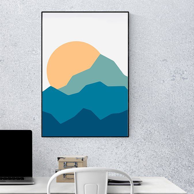 Постер "Mountain Sunset" от Интернет магазина Милота