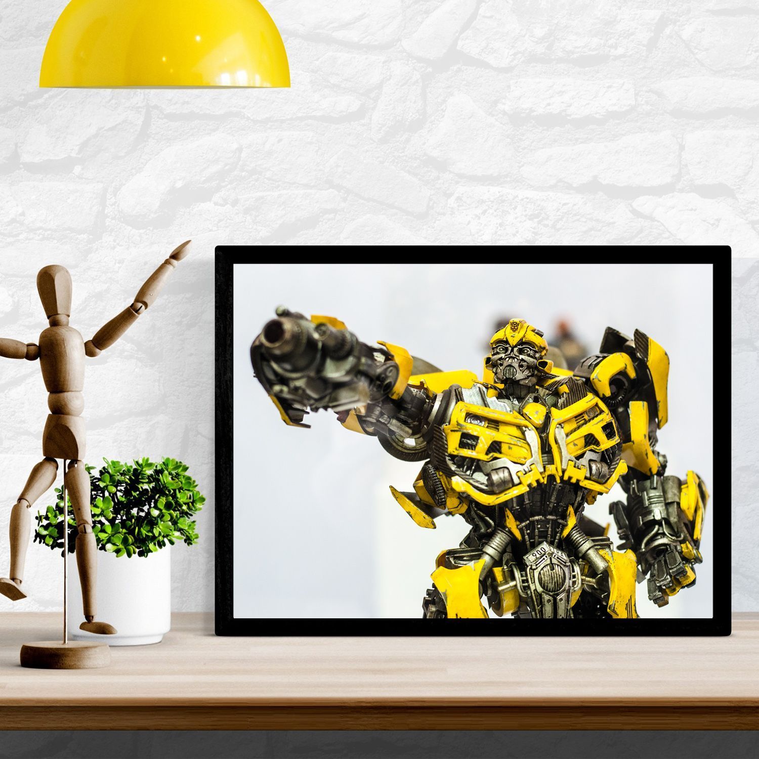 Постер "Желтый трансформер" от Интернет магазина Милота