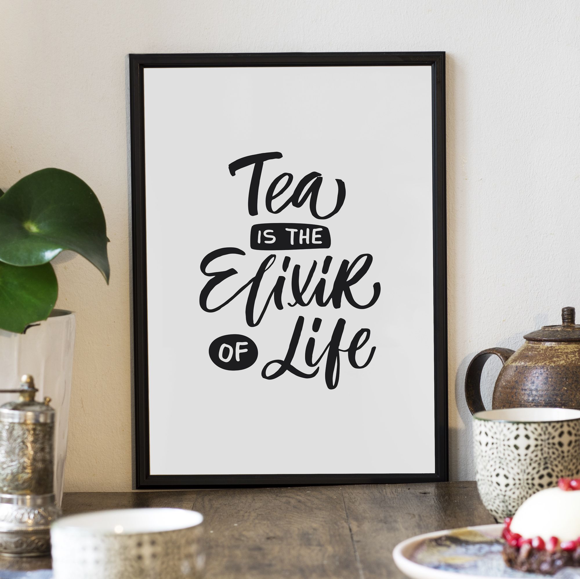 Постер "Tea elixir "