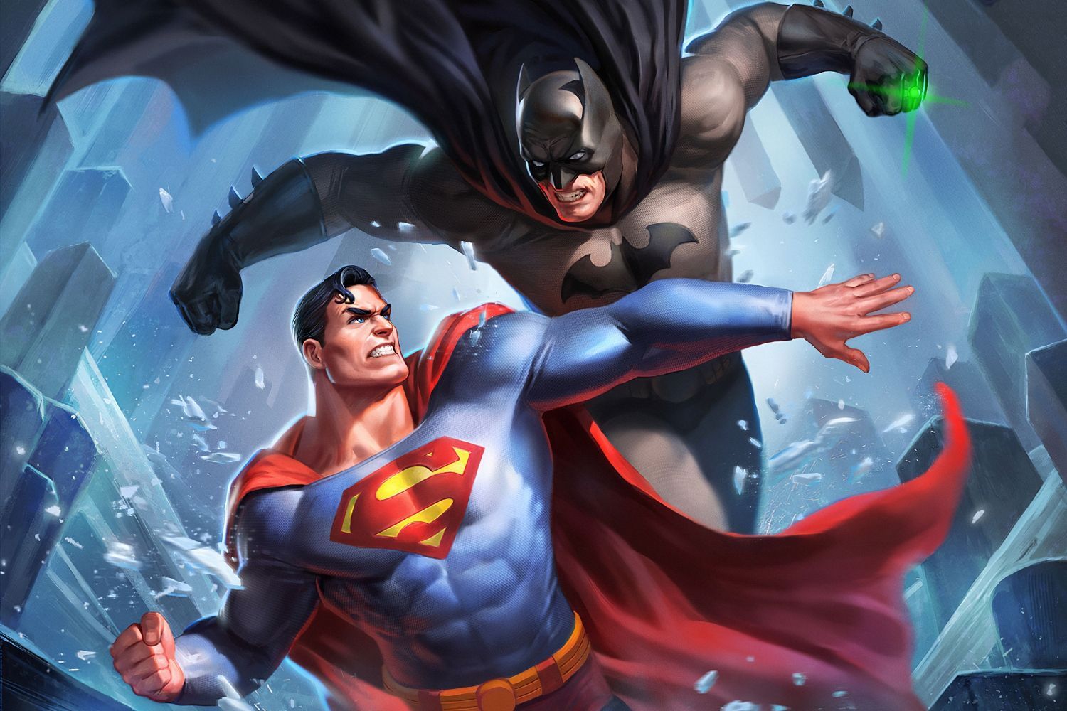 Постер "Супермен против Бэтмена" от Интернет магазина Милота