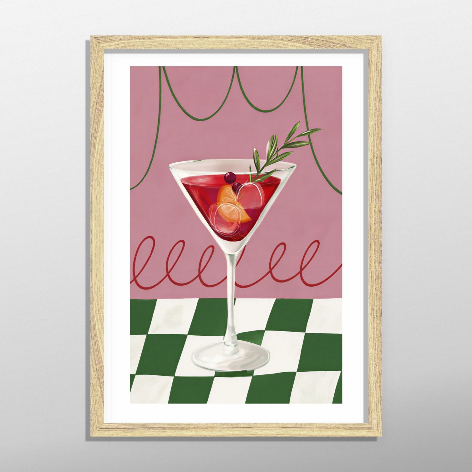 Постер "Бокал" от Интернет магазина Милота