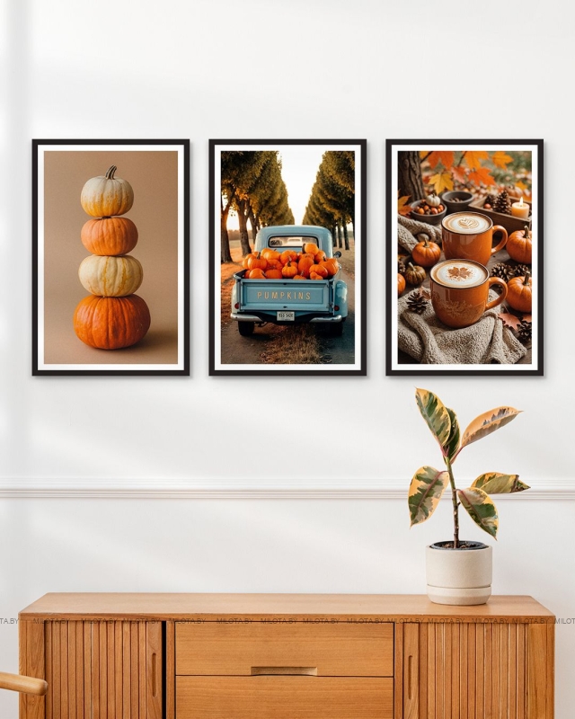 Набор постеров "Осенняя пряность"