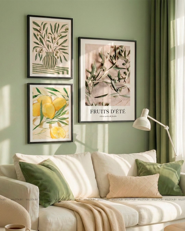 Набор постеров "Щедрое Средиземноморье"