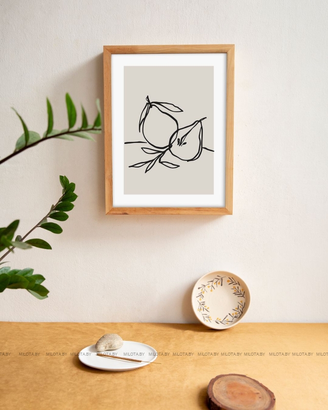 Набор постеров "Грушевое трио"