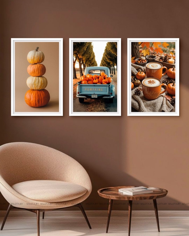 Набор постеров "Осенняя пряность"