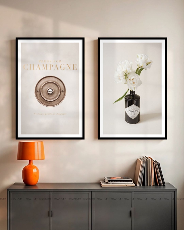 Набор постеров "Нежность и всплеск"