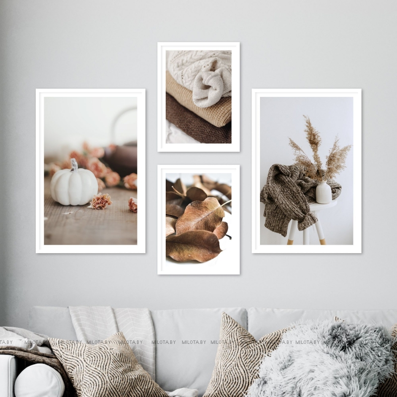 Набор постеров "Осенняя эстетика"