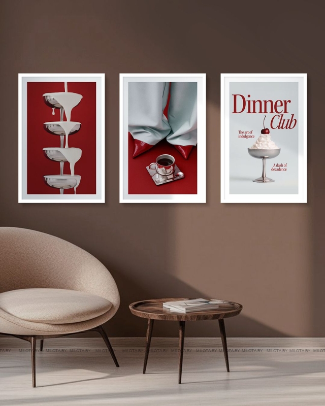 Набор постеров "Сладко и сочно"