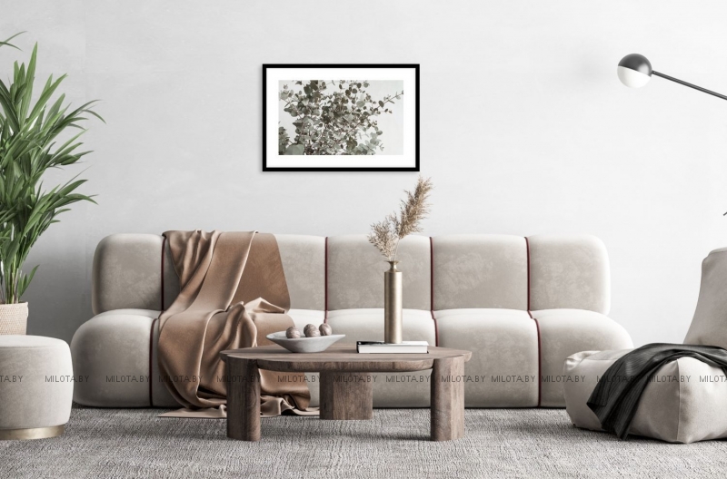 Постер "Baby blue" Без рамки, Рамка A4 c небьющимся стеклом, Рамка A3 c небьющимся стеклом, Рамка A2 c небьющимся стеклом, Рамка A1 c небьющимся стеклом 