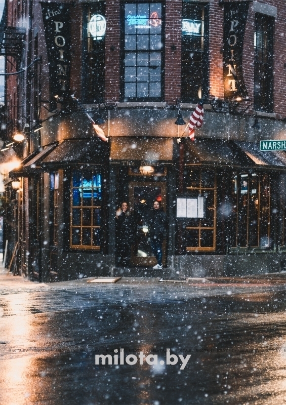 Постер &quot;Winter evening&quot; A2 без рамки