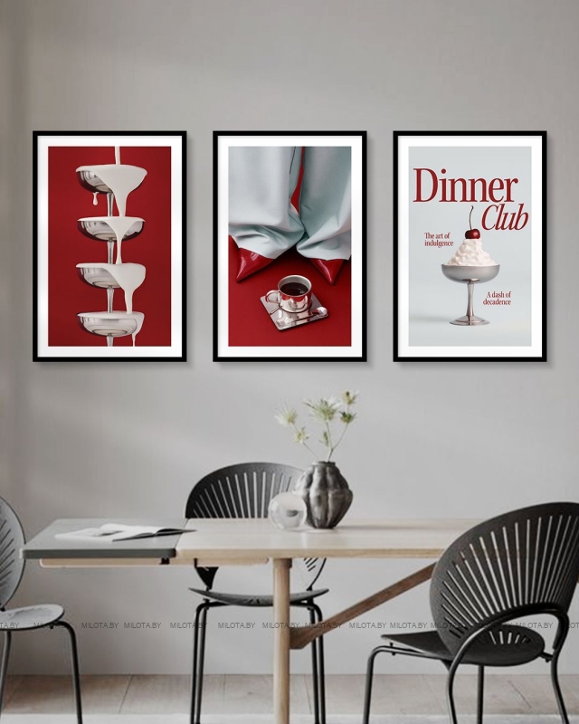 Набор постеров "Сладко и сочно"