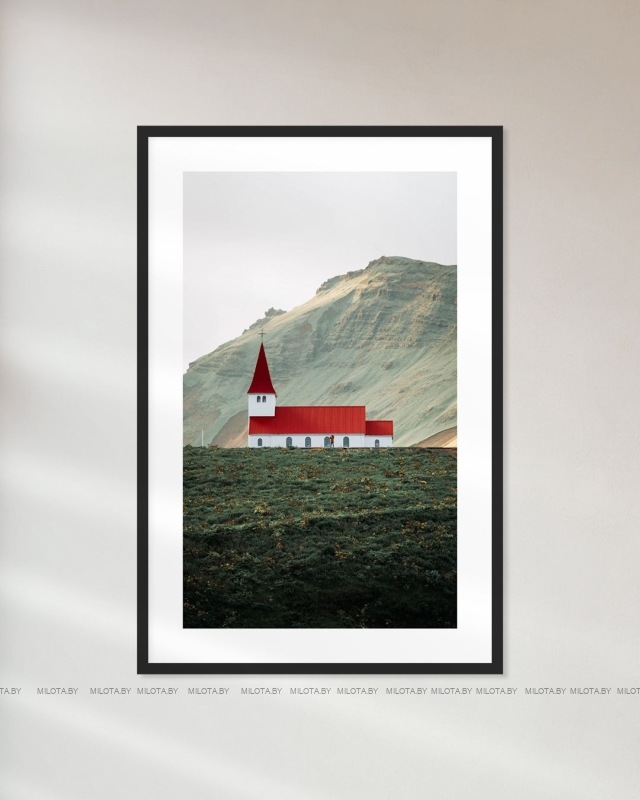 Набор постеров "Красная крыша"