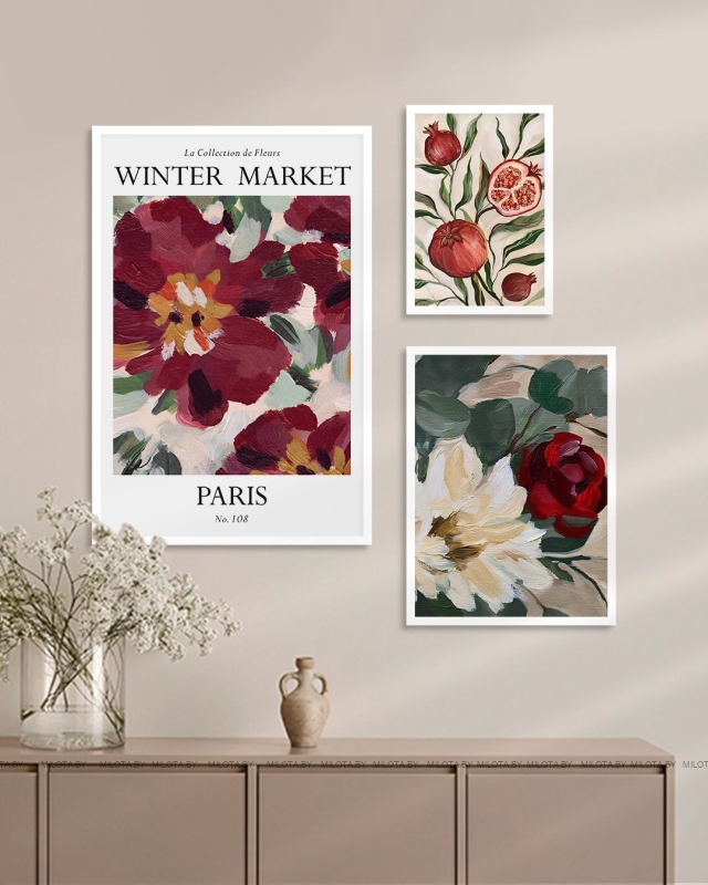 Набор постеров "Страсть и изобилие"