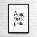 Постер "Sweet Home Poster"