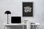 Постер "Fuck the rules"