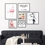 Набор постеров "Акварельный этюд"