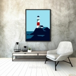 Постер "Lighthouse" от Интернет магазина Милота
