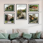 Набор постеров "Деревня хоббитов"