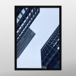 Постер "Skyscraper" A4 с рамкой черный