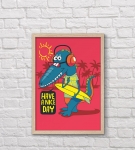 Постер "Have a nice  day" от Интернет магазина Милота