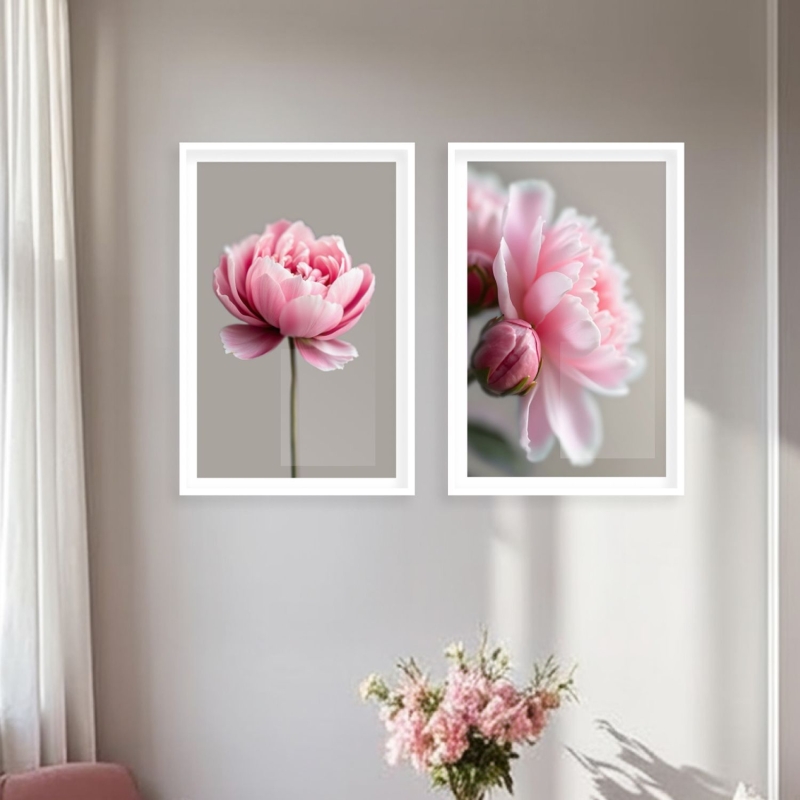 Набор постеров "Пион богини Геджин"