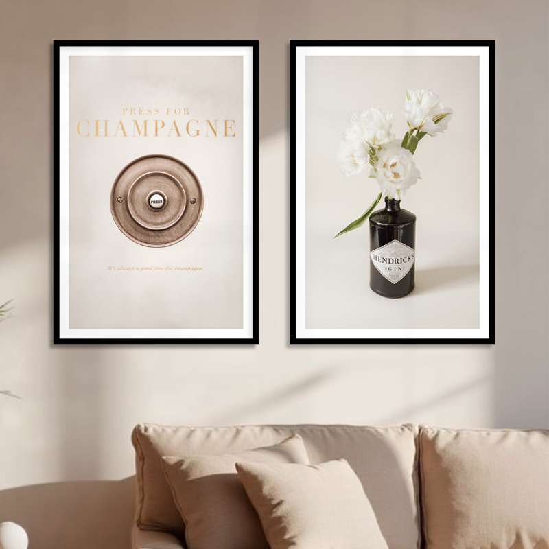 Набор постеров "Нежность и всплеск"